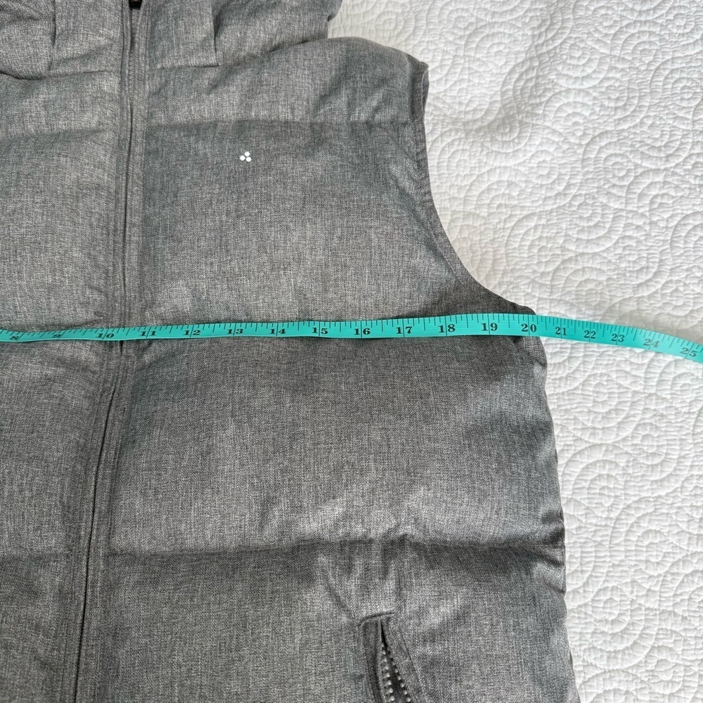 MENS CLASSIC DOWN VEST HRGBONE GREY size 8 - Picture 8 of 11